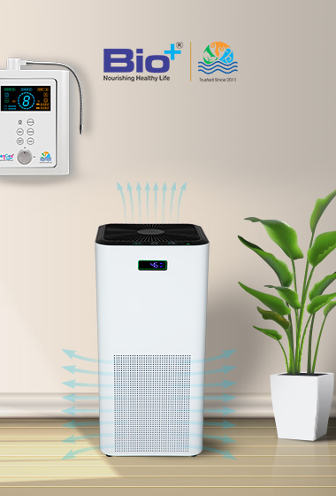 Bio+ — Air & water purifiers ecommerce brand, Socialee client work